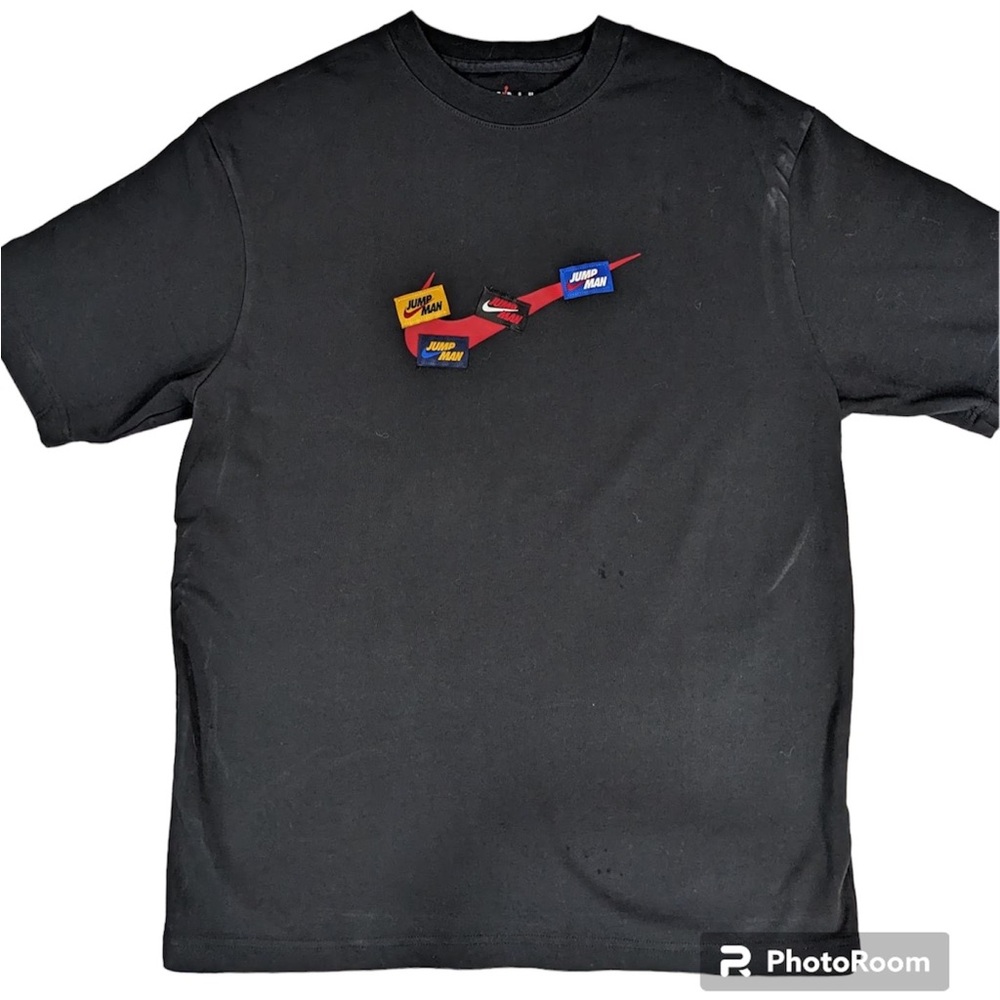 NWOT Nike Air Jordan Swoosh Patch Tee